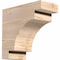 Ekena Millwork Mediterranean Smooth Rafter Tail, Douglas Fir, 5 1/2"W x 12"H x 12"L RFT06X12X12MED00SDF - alternate 1